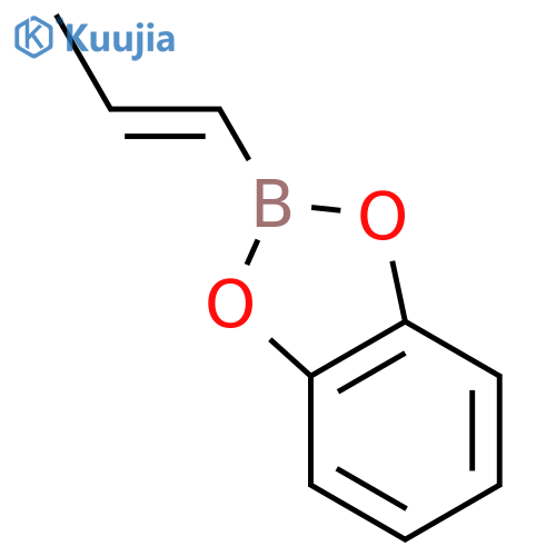 1,3,2-Benzodioxaborole, 2-(1-propenyl)- structure