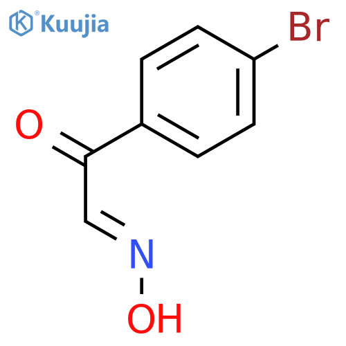(4-Bromo-phenyl)-oxo-acetaldehydeoxime structure