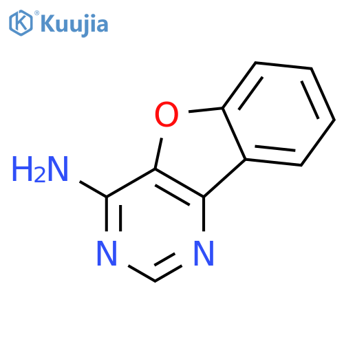 Benzofuro[3,2-d]pyrimidin-4-amine structure