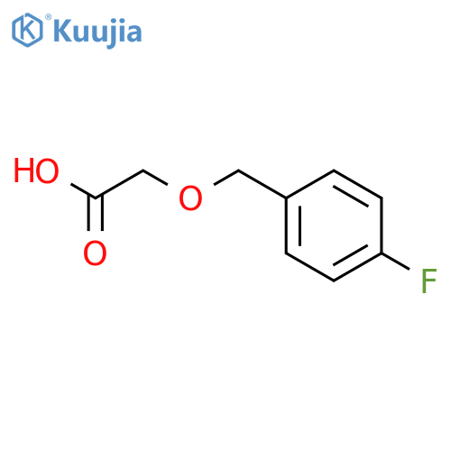(4-Fluorobenzyloxy)acetic acid structure