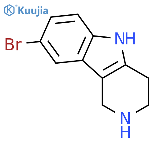 8-Bromo-2,3,4,5-Tetrahydro-1h-Pyrido4,3-BIndole structure