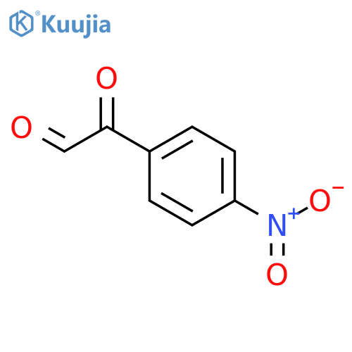 Benzeneacetaldehyde,4-nitro-a-oxo- structure