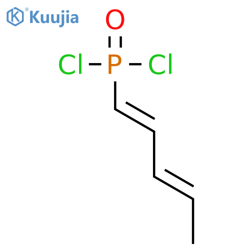 Phosphonic dichloride, 1,3-pentadienyl- structure