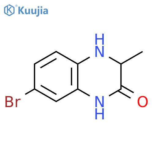 2(1H)-Quinoxalinone, 7-bromo-3,4-dihydro-3-methyl- structure