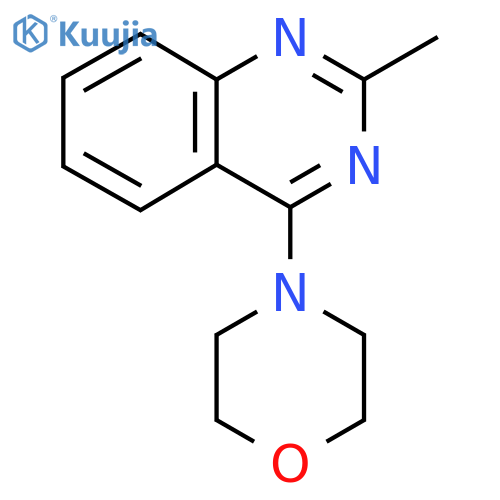 4-(2-Methylquinazolin-4-yl)morpholine structure