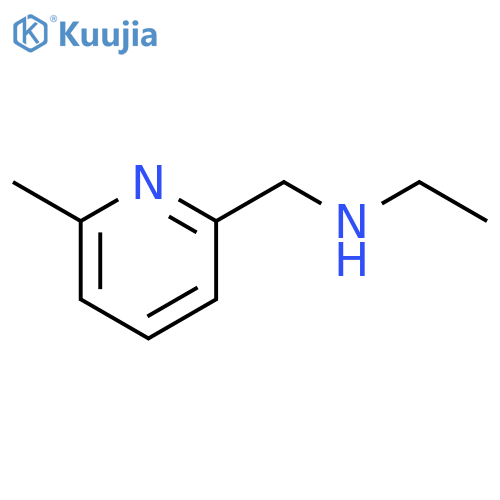 ethyl(6-methylpyridin-2-yl)methylamine structure