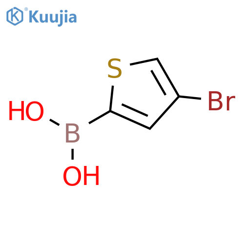 (4-Bromothiophen-2-yl)boronic acid structure