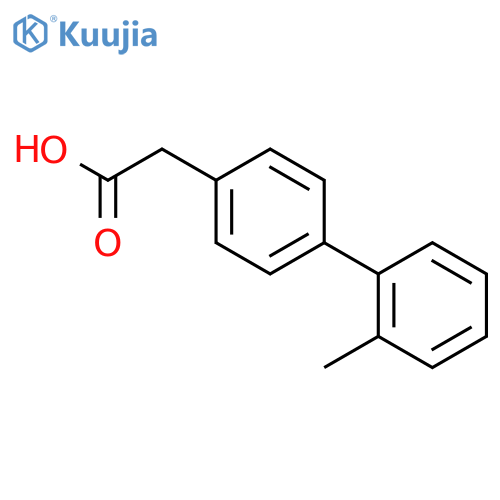 2-(2'-Methyl-[1,1'-biphenyl]-4-yl)acetic acid structure