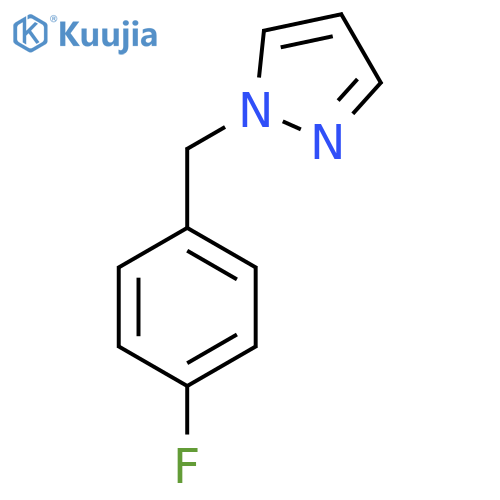 1-(4-Fluorobenzyl)-1H-pyrazole structure