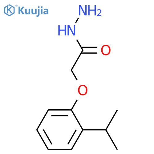 2-(2-Isopropylphenoxy)acetohydrazide structure