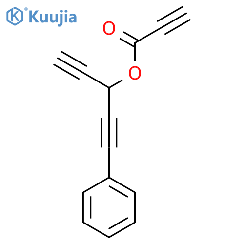 2-Propynoic acid, 1-ethynyl-3-phenyl-2-propynyl ester structure