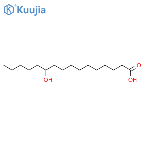 11-hydroxyhexadecanoic acid structure
