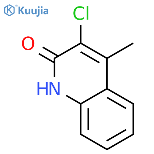 3-Chloro-4-methylquinolin-2(1H)-one structure