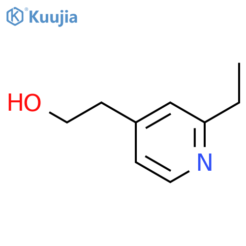 2-ethyl-4-Pyridineethanol structure