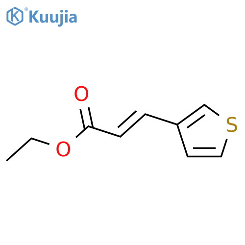 (E)-Ethyl 3-(thiophen-3-yl)acrylate structure
