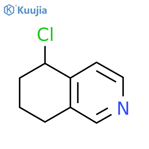 5-Chloro-5,6,7,8-tetrahydroisoquinoline structure