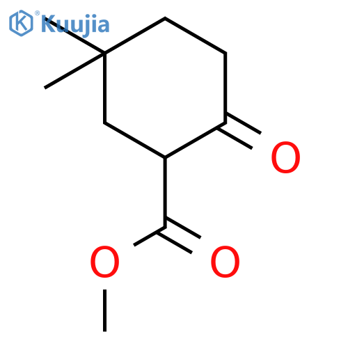 Methyl 5,5-Dimethyl-2-oxocyclohexanecarboxylate structure