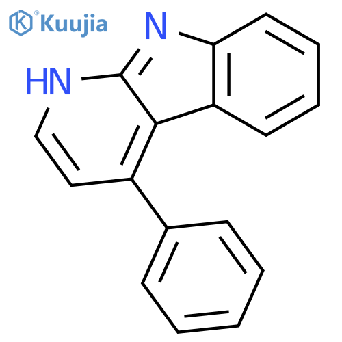 1H-PYRIDO[2,3-B]INDOLE, 4-PHENYL- structure