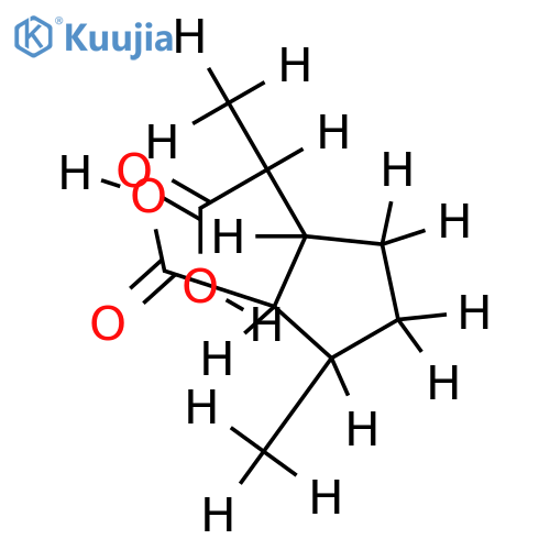 (1R,2R,3R,1'R)-Nepetalinic acid structure
