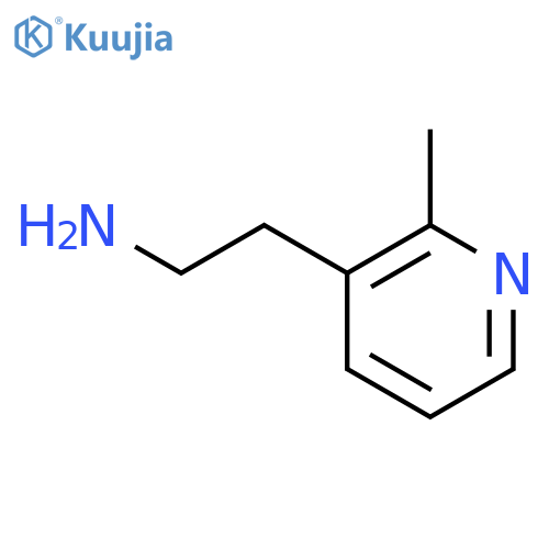 3-Pyridineethanamine,2-methyl-(9CI) structure