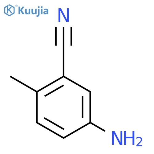 5-Amino-2-methylbenzonitrile structure