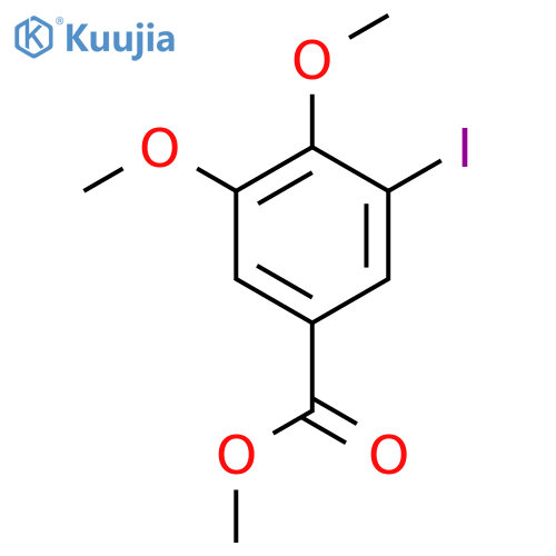 Methyl 3,4-dimethoxy-5-iodobenzoate structure