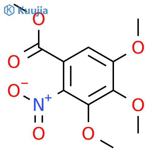 Methyl 2-Nitro-3,4,5-trimethoxybenzoate structure