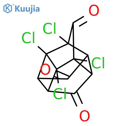 2,3,5,6-tetrachloropentacyclo5.4.0.0^{2,6}.0^{3,10}.0^{5,9}undecane-4,8,11-trione structure