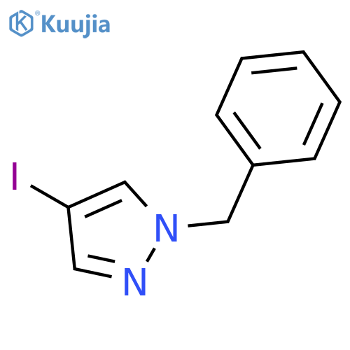 1-benzyl-4-iodo-pyrazole structure
