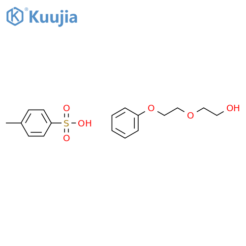 2-(2-phenoxyethoxy)ethyl 4-methylbenzene-1-sulfonate structure