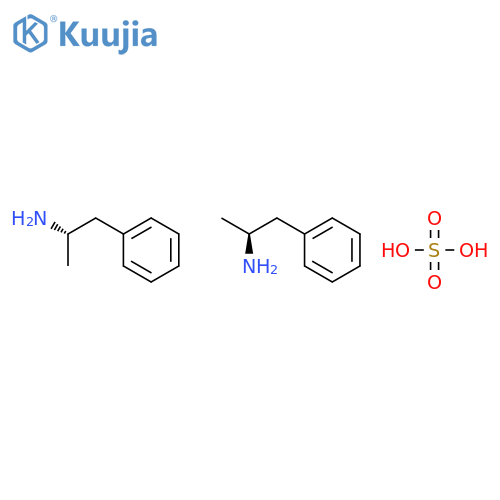 Dextroamphetamine sulfate [USAN] structure