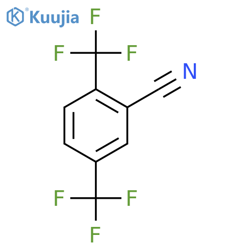 2,5-Bis(trifluoromethyl)benzonitrile structure