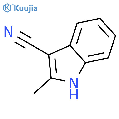 2-Methyl-1H-indole-3-carbonitrile structure