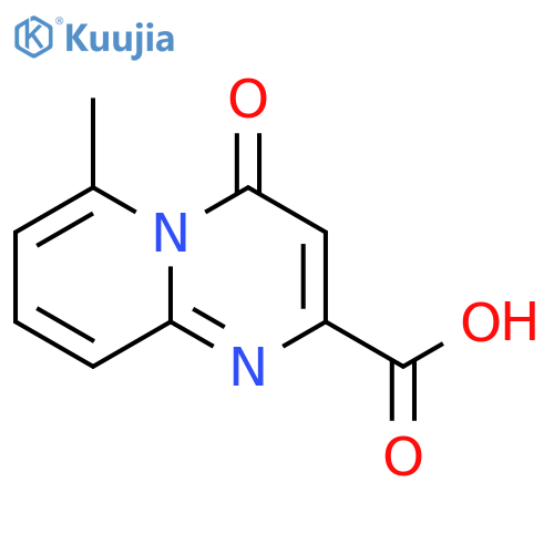 6-Methyl-4-oxopyrido[1,2-a]pyrimidine-2-carboxylic acid structure