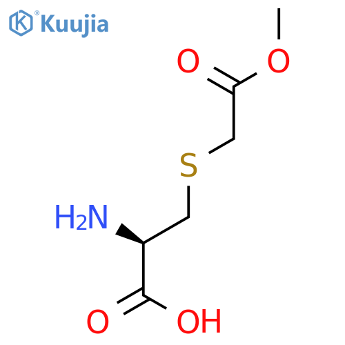 2-amino-3-(2-methoxy-2-oxoethyl)sulfanylpropanoic acid structure