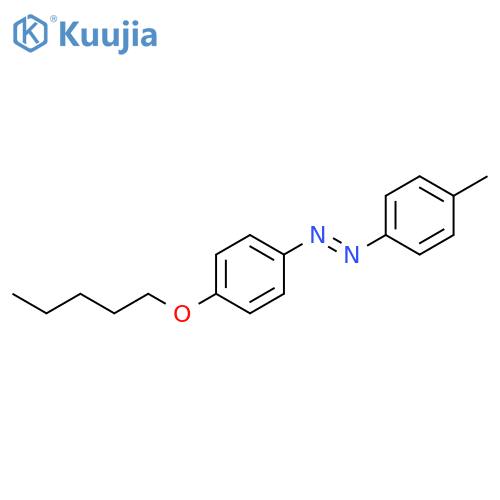 DIAZENE, (4-METHYLPHENYL)[4-(PENTYLOXY)PHENYL]-, (1E)- structure