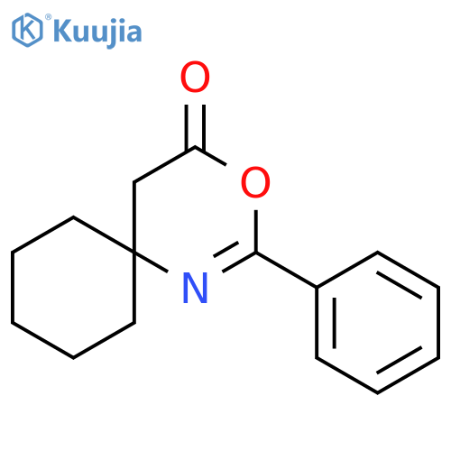 3-OXA-1-AZASPIRO[5.5]UNDEC-1-EN-4-ONE, 2-PHENYL- structure