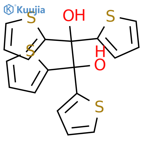 1,1,2,2-Tetra-2-thienyl-1,2-ethanediol structure