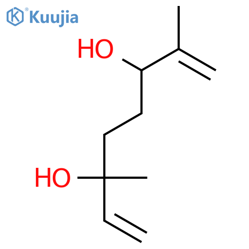 1,7-Octadiene-3,6-diol, 2,6-dimethyl- structure