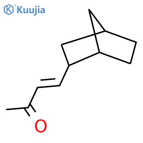 4-{bicyclo2.2.1heptan-2-yl}but-3-en-2-one structure