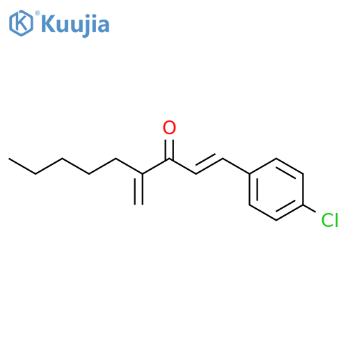 1-Nonen-3-one,1-(4-chlorophenyl)-4-methylene-, (E)- (9CI) structure