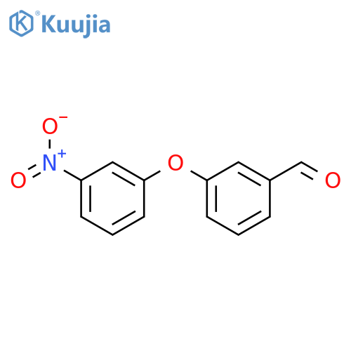 3-(3-nitrophenoxy)benzaldehyde structure