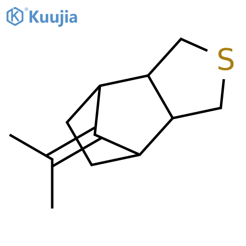 8-(propan-2-ylidene)octahydro-4,7-methano-2-benzothiophene structure