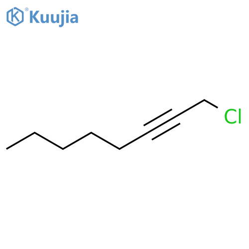 1-Chloro-2-octyne structure