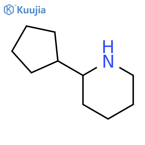 2-cyclopentylpiperidine structure