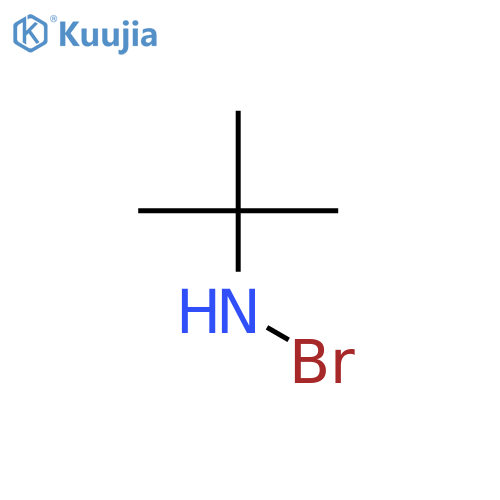 2-Propanamine, N-bromo-2-methyl- structure