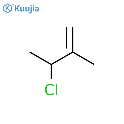 3-chloro-2-methylbut-1-ene structure
