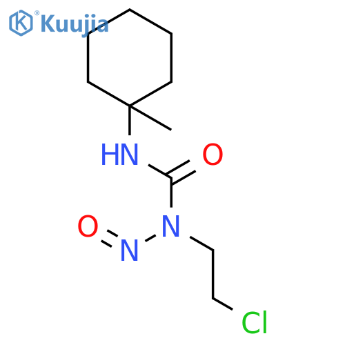 1-(2-Chloroethyl)-3-(1-methylcyclohexyl)-1-nitrosourea structure
