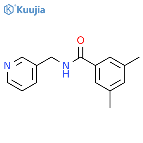 Benzamide,3,5-dimethyl-N-(3-pyridinylmethyl)- structure
