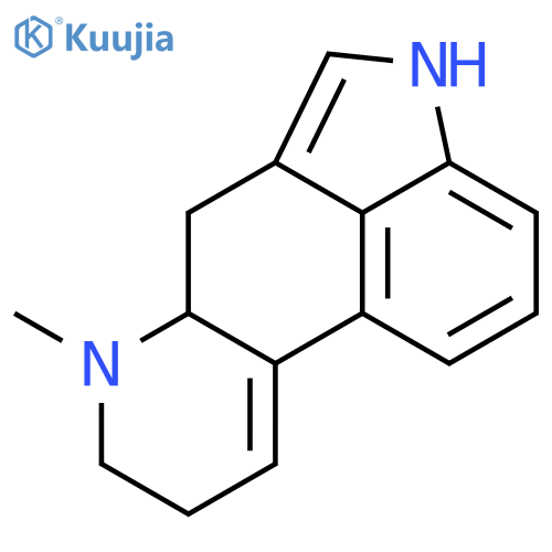 6-methyl-9,10-didehydroergoline structure